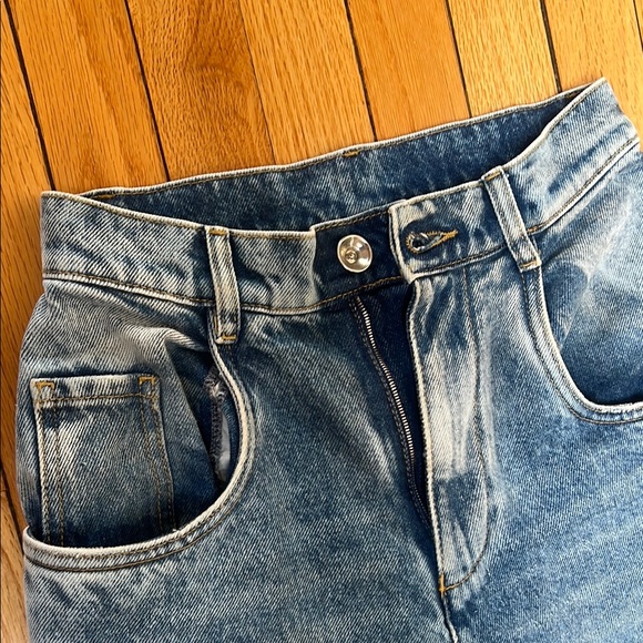 Maison Margiela Blue Distressed Jeans - Picture 3 of 6